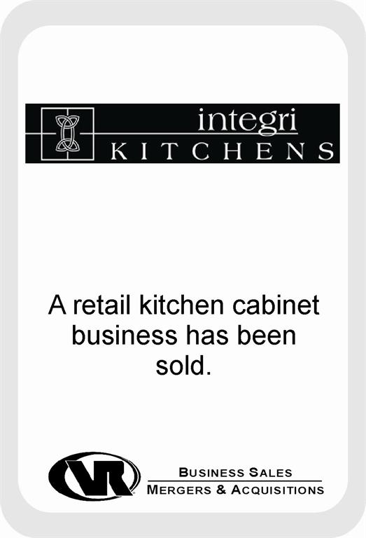 kitchen cabinet business sale